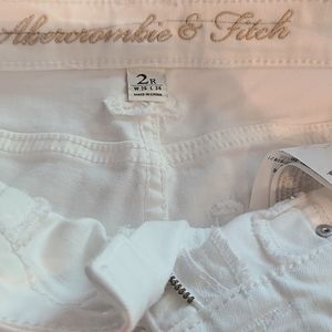 Abercrombie White jeans